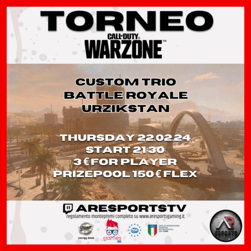 tornei call of duty warzone