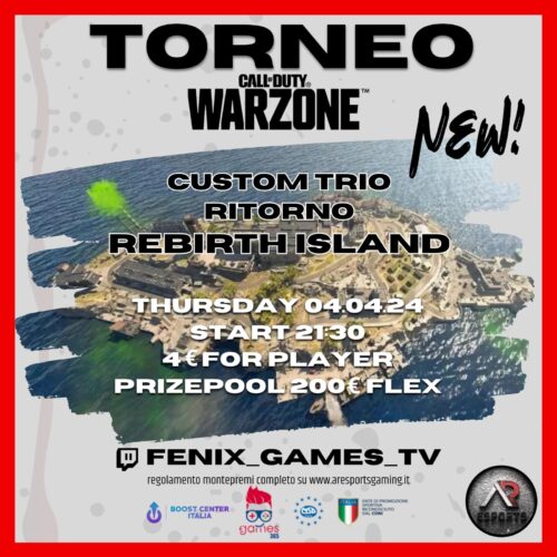 torneo rebirth island