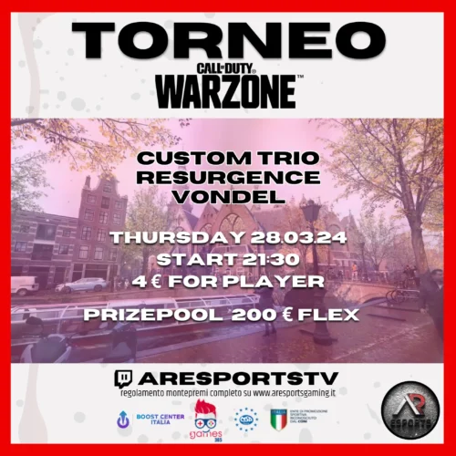 torneo warzone cod