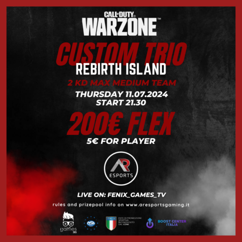 torneo rebirth island warzone